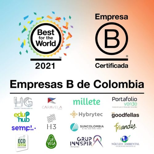 Reconocimiento Como Una De Las Mejores Empresas ‘B’ Para El Mundo